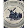 Image 3 : Delft Blue Ashtray & Decorative Plates (largest approx: 8")