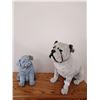 Image 1 : Pug and Bulldog Garden Ornaments