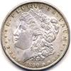 Image 1 : 1890 US SILVER MORGAN DOLLAR-UNC