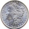 Image 1 : 1888 US SILVER MORGAN DOLLAR-MS64