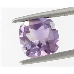 2.69ct 9mm X 9mm AMETHYST-CUSHION CUT