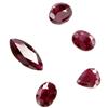 Image 1 : 5 VARIOUS CUTS-RUBYS TOTAL 2.70ct.