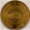 Image 1 : 1924-1939 "BE MODERN BUY CHRYSLER",  GILT BRONZE MEDAL-UNC