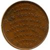 Image 2 : 1836 R.W. ROBINSON HARD TIMES TOKEN, HT-155, CIRC