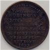 Image 2 : 1836 R.W. ROBINSON HARD TIMES TOKEN, HT-155, CIRC