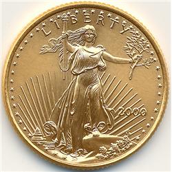 2000 US MINT 1/4oz GOLD EAGLE-MS69-70