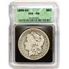 Image 1 : 1890-CC MORGAN SILVER DOLLAR-ICG