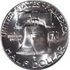 Image 2 : GEM 1955 FRANKLIN SILVER HALF-BUG BUNNY-FBL-MS65