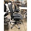 Image 2 : HERMAN MILLER AERON BLACK FULLY ADJUSTABLE TASK CHAIR ( SIZE C ) RETAIL VALUE $2146