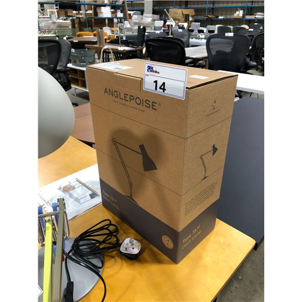 SIR KENNETH GRANGE TYPE 75 DESIGNER ANGLEPOISE DESK LAMP