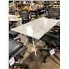 Image 2 : MARBLE 5'X2.5' DINING TABLE