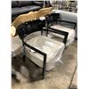 Image 2 : KARTELL CARA BLACK FRAMED LOUNGE CHAIR