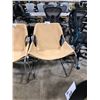 Image 2 : PAULISTANO BEIGE LEATHER LOUNGE CHAIR