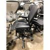 Image 3 : HERMAN MILLER AERON BLACK FULLY ADJUSTABLE TASK CHAIR ( SIZE B ) RETAIL VALUE $1933