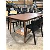Image 3 : CASE DULWICH WALNUT EXTENDING DINING TABLE