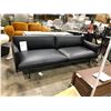 Image 2 : MUUTO ANDERSON & VOLL OUTLINE BLACK LEATHER 88"W SOFA