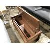 Image 2 : DESIGN WITHIN REACH MATERA WALNUT 43" W STORAGE BENCH (SOME COSMETIC DAMAGE)