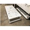 Image 1 : CASE EOS WHITE 56" W OUTDOOR COFFEE TABLE