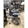 Image 2 : HERMAN MILLER AERON GRAPHITE FULLY ADJUSTABLE TASK CHAIR (SIZE A) RETAIL VALUE $1,823.00