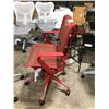 Image 3 : HERMAN MILLER RED LO-BACK TASK CHAIR