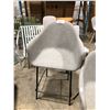 Image 2 : DESIGN WITHIN REACH MENU GREY BAR-HEIGHT STOOL