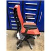 Image 2 : HERMAN MILLER EMBODY ORANGE / WHITE FULLY ADJUSTABLE GAMING TASK CHAIR RETAIL VALUE $2,263.00