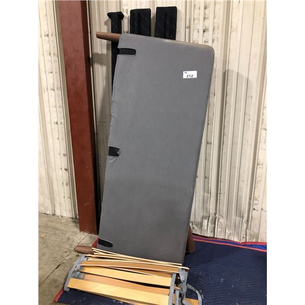 LOT OF MISC BED PARTS (CONDITION UNKNOWN)