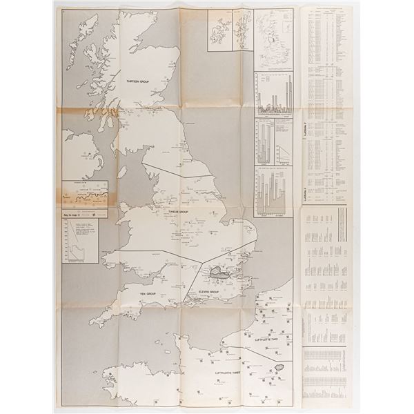 BATTLE OF BRITAIN MAP