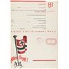 Image 2 : NAZI FLAG ORDER FORM FAHNEN RICHTER COLOGNE