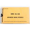 Image 1 : RESTRICTED ONI 41-42 JAPANESE VESSELS BOOK
