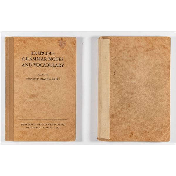 WWII US JAPANESE LANGUAGE BOOKS (2)