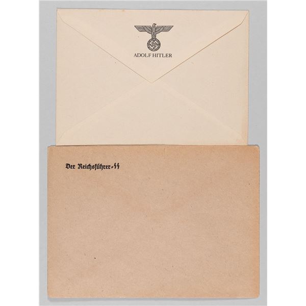 ADOLF HITLER & HEINRICH HIMMLER ENVELOPES