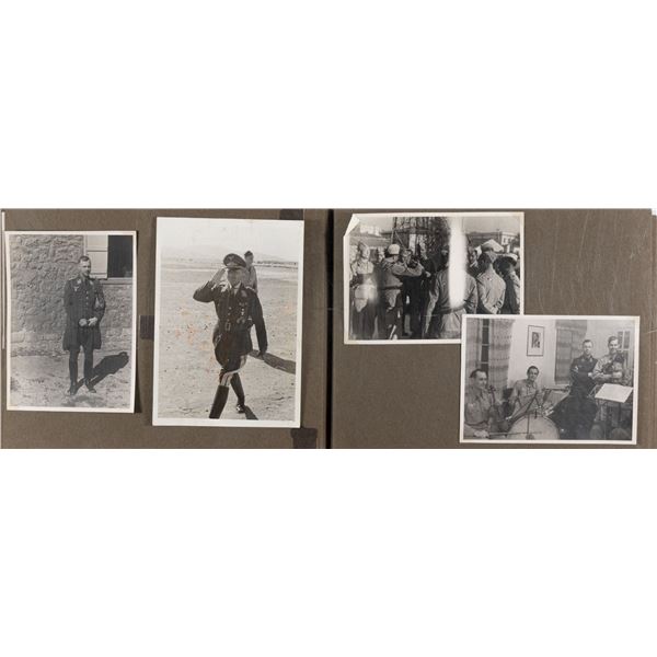 CRETE LUFTWAFFE OFFICER PHOTO ALBUM