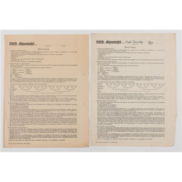 GERMAN ARYAN HERITAGE CHARTS (2)