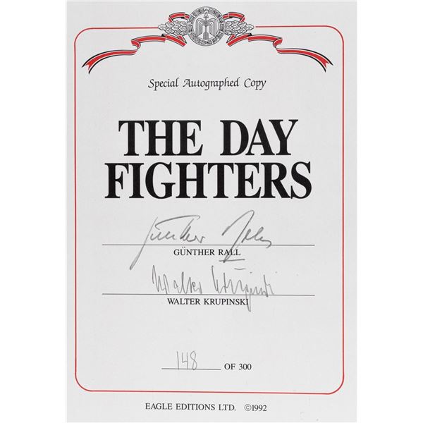 GUNTHER RALL AND WALTHER KRUPINSKI SIGNED BOOK