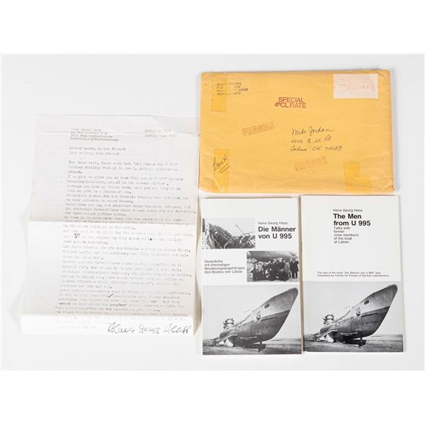 HANS GEORG HESS MEN FROM U 995