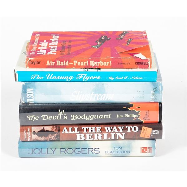 SIGNED PARATROOPER BOOKS (6)