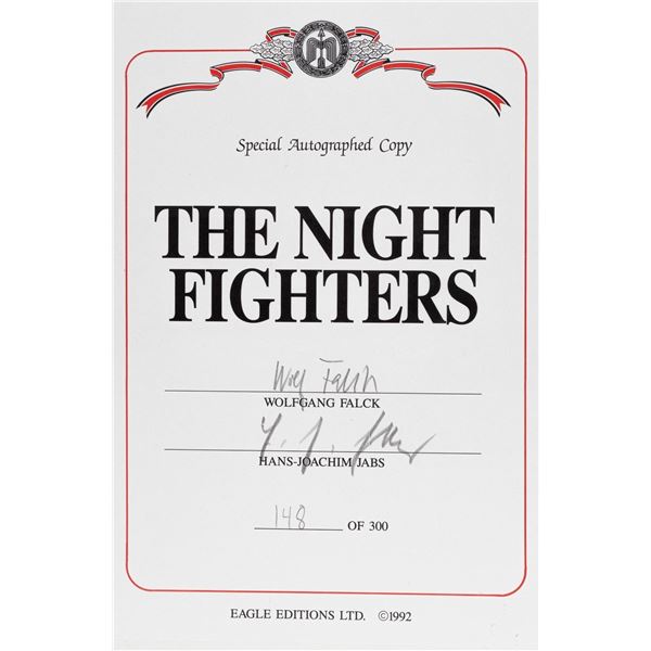 WOLFGANG FALCK AND JABS SIGNED BOOK