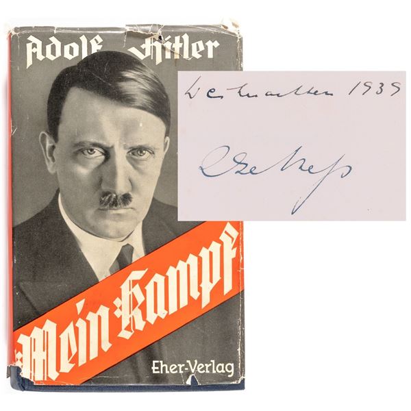 MEIN KAMPF SIGNED BY ILSE HESS