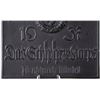 Image 3 : 1937 DAS SCHWARZE KORPS ALLACH PLAQUE