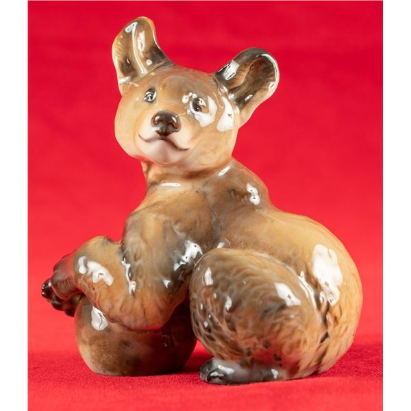 ALLACH PAINTED BEAR WITH BALL MODEL #9
