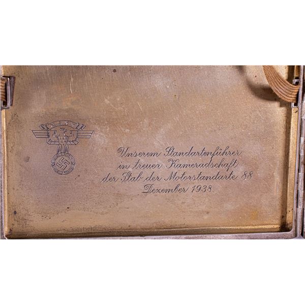 GERMAN NSKK PRESENTATION CIGARETTE CASE