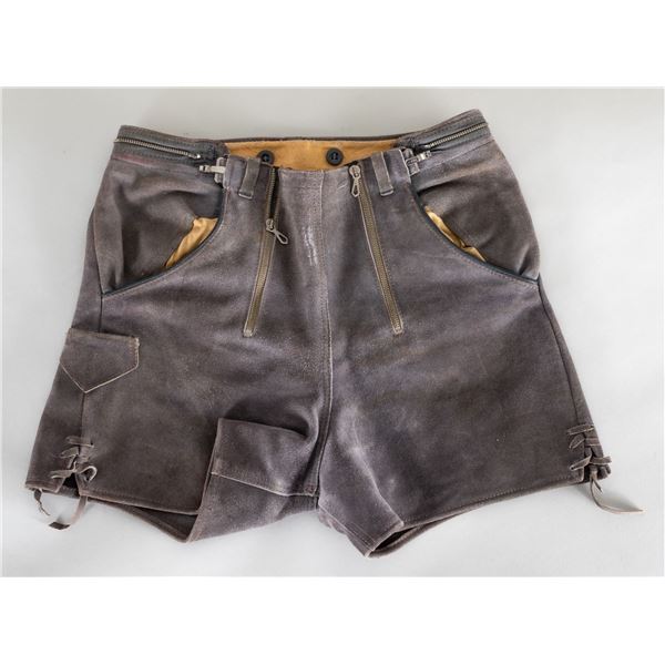 GERMAN YOUTH LEATHER SHORTS