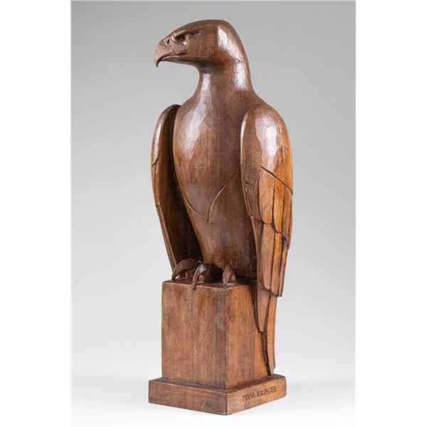 WILHELM KRIEGER ALLACH EAGLE SCULPTURE