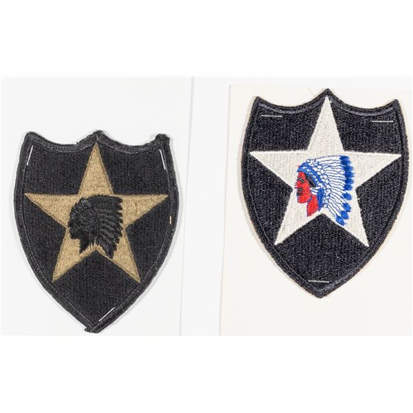 2ND INFANTRY PATCHES (2)