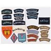 Image 1 : CANADIAN AND BRITISH PATCHES (22)