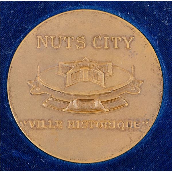 CASED BASTOGNE NUTS CITY MEDALLION