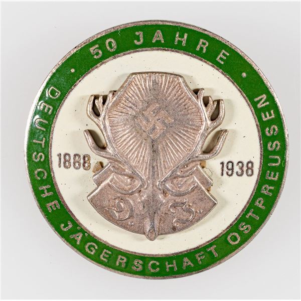 GERMAN HUNTING 50 YEAR BADGE