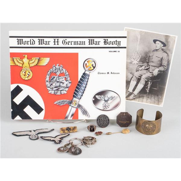 GERMAN NAZI PINS AND PARAPHERNALIA (12)