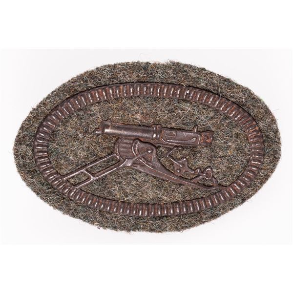 GERMAN WWI MACHINE GUNNER'S SLEEVE BADGE